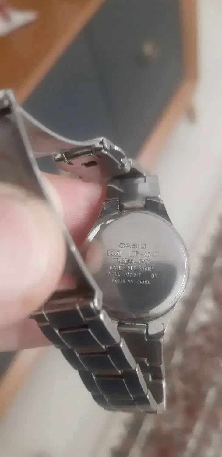 ساعت مچی قدیمی زنانه برند CASIO|ساعت|تبریز, |دیوار