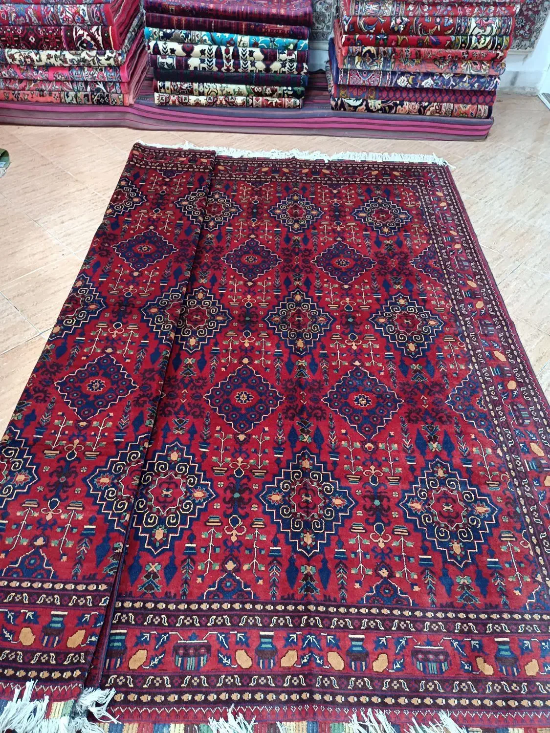 غرش دستبافت کلک|فرش|پرند, فاز ۲|دیوار