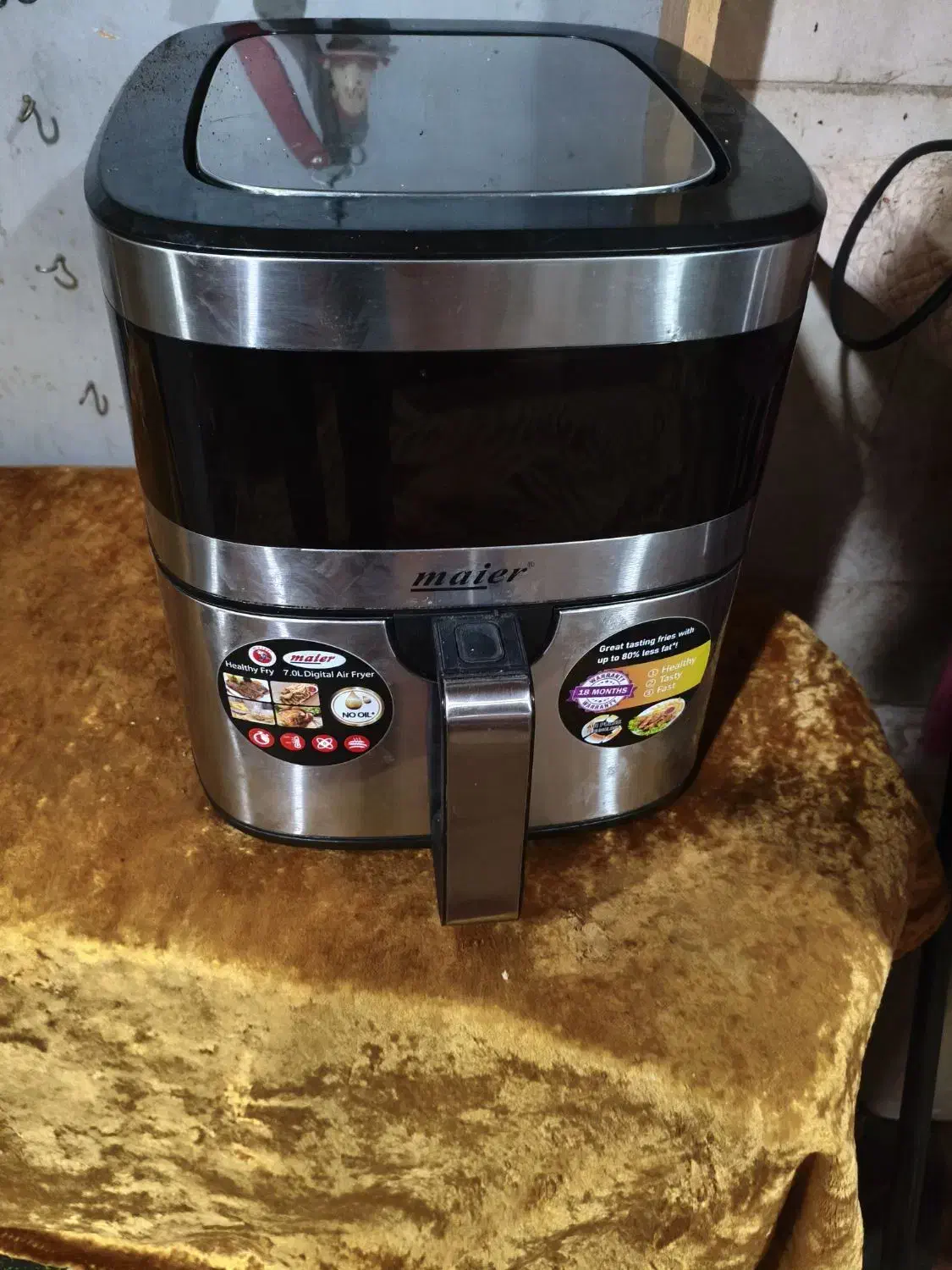 سرخ کن لمسی بدون روغن مایر|اجاق گاز و لوازم برقی پختوپز|شیراز, شهرک استقلال|دیوار