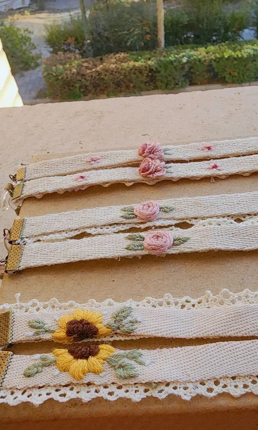 بند عینک گلدوزی شده|زیورآلات و اکسسوری|کرج, دانشگاه هنر تهران (پردیس کرج)|دیوار