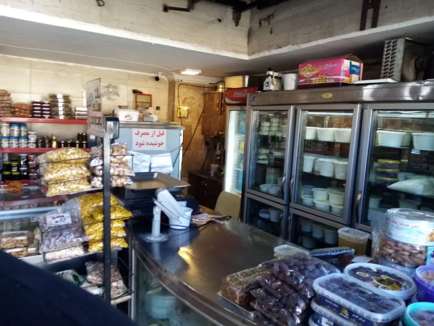 مغازه ۵۵متری فاز یک نبش خ صد غربی|فروش مغازه و غرفه|کرج, فاز ۱ مهرشهر|دیوار