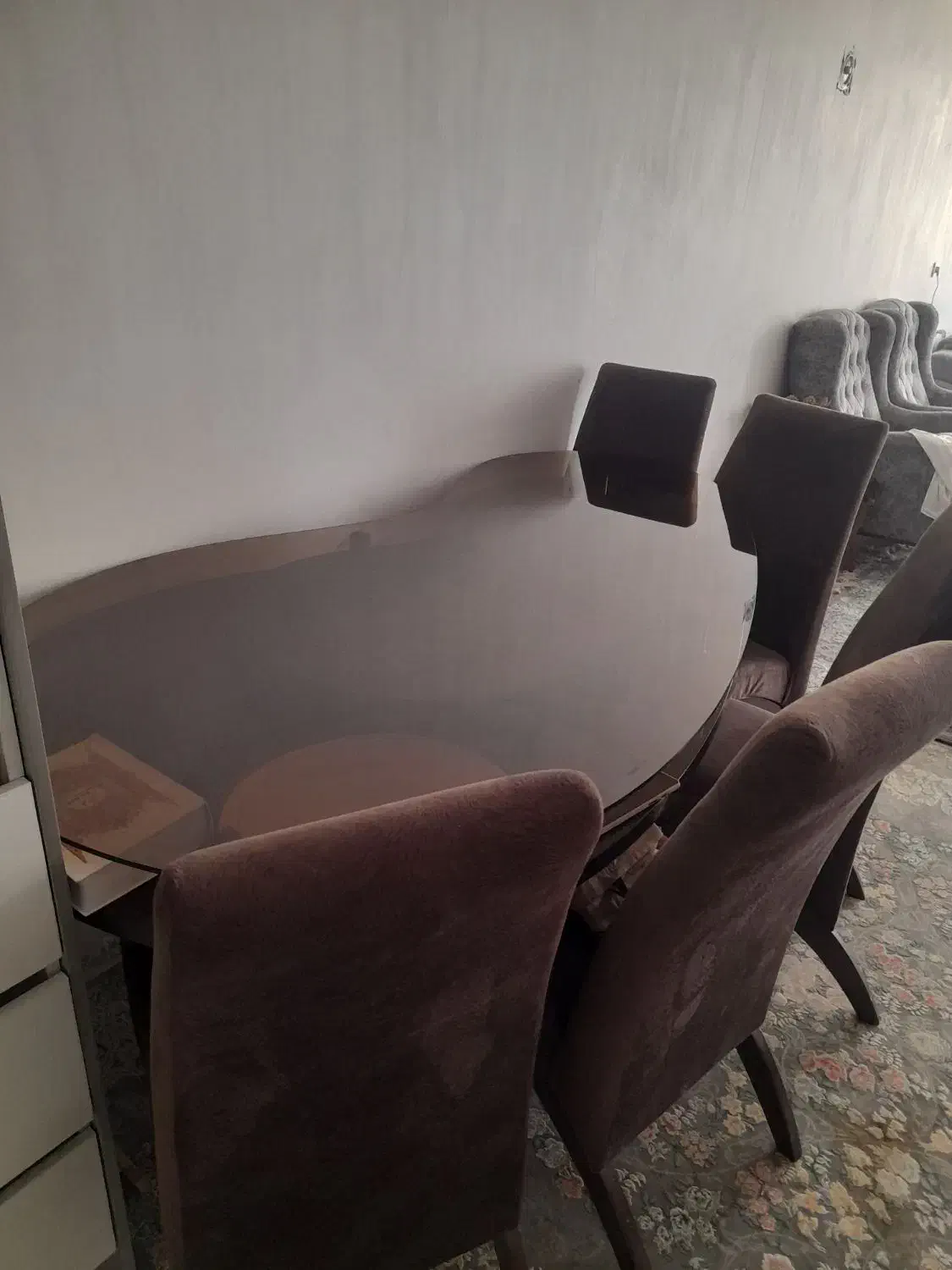 میز ناهار خوری|میز و صندلی غذاخوری|ماهدشت, |دیوار