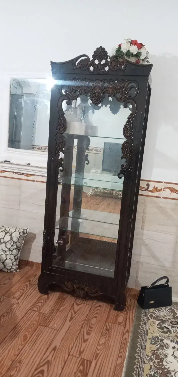 بوفه چوبی|بوفه، ویترین، کنسول|فاضل آباد, |دیوار