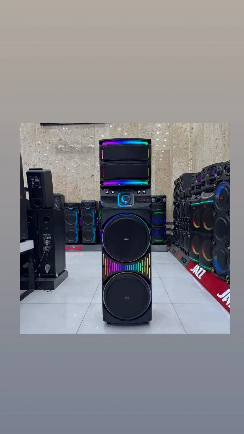 اسپیکر، خانگی تکی بزرگ شارژی میکروفن دار جی بی ال|پخش‌کننده همراه|قدس, شهر‌قدس|دیوار