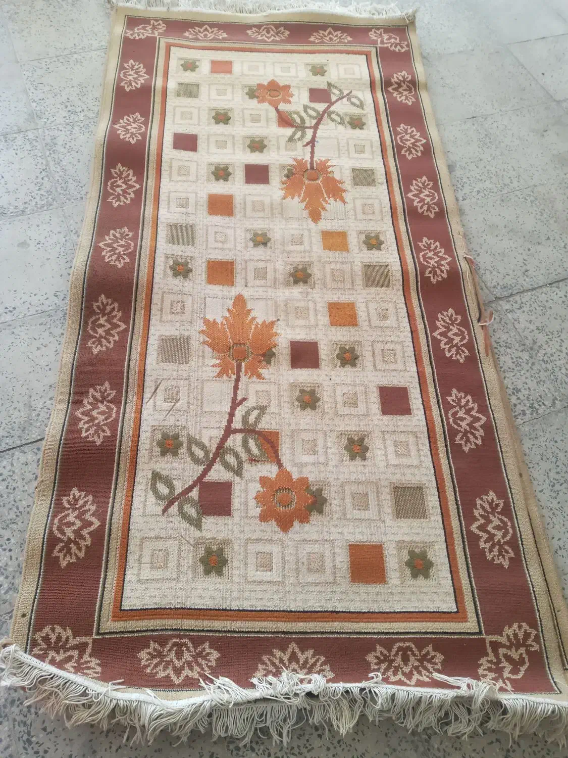 گلیم  فرش|گلیم، جاجیم، گبه|قزوین, |دیوار