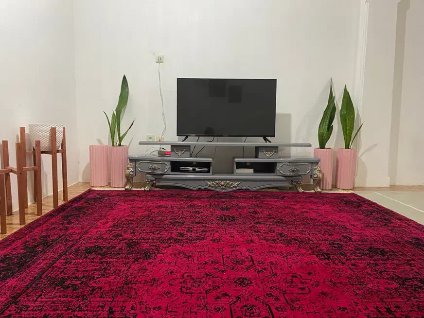 فرش کاملا سالم و نو|فرش|جویبار, |دیوار