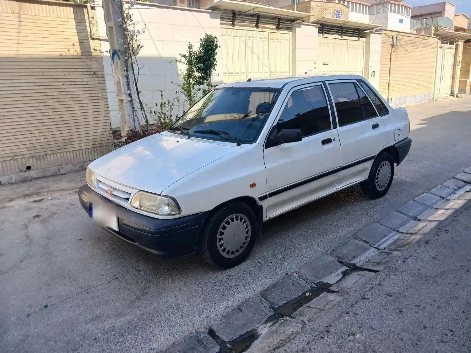 پراید مدل ۸۸ سفید موتور سالم|خودرو سواری و وانت|کازرون, |دیوار