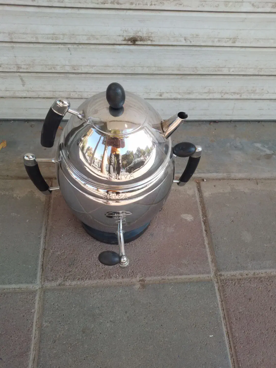 سماور برقی نو|سماور، چای‌ساز، قهوه‌ساز|هشتگرد, هشتگرد قدیم|دیوار