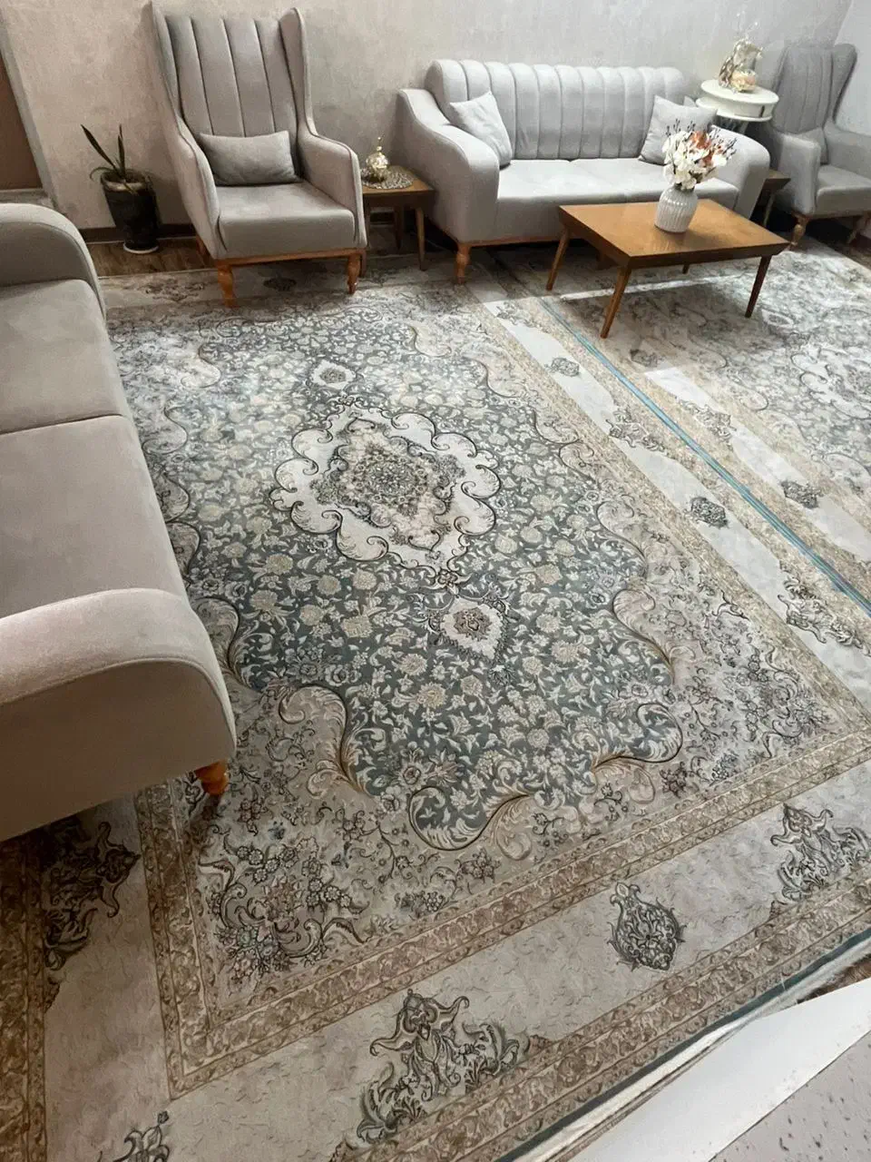 دوعدد فرش نه متری در حد نو|فرش|پاکدشت, پاکدشت (مامازند)|دیوار