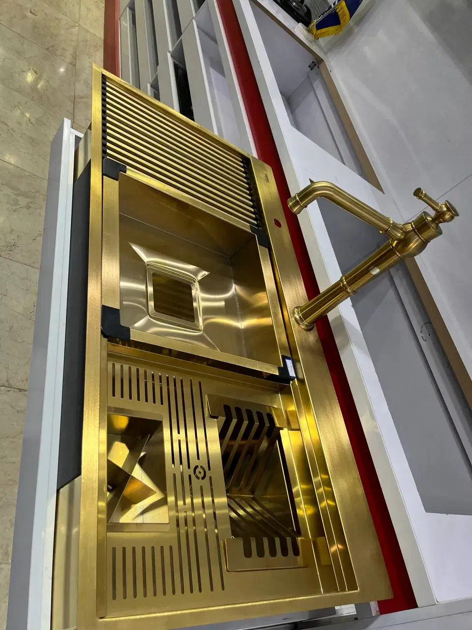 سینک باکسی طلایی|مصالح و تجهیزات ساختمان|اصفهان, سرچشمه|دیوار