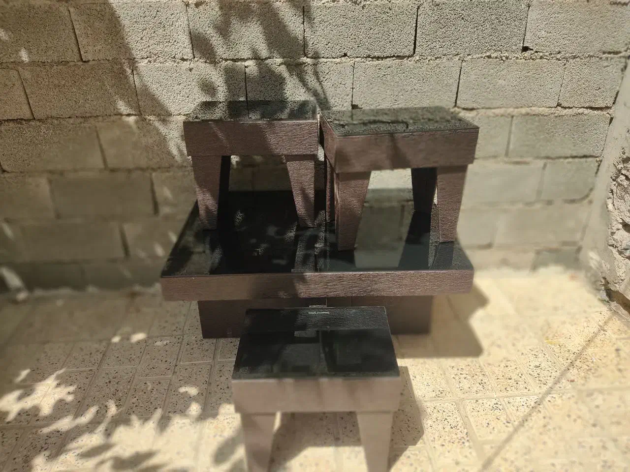 جلومبلی شیشه ای|مبلمان خانگی و میز عسلی|بانه, |دیوار