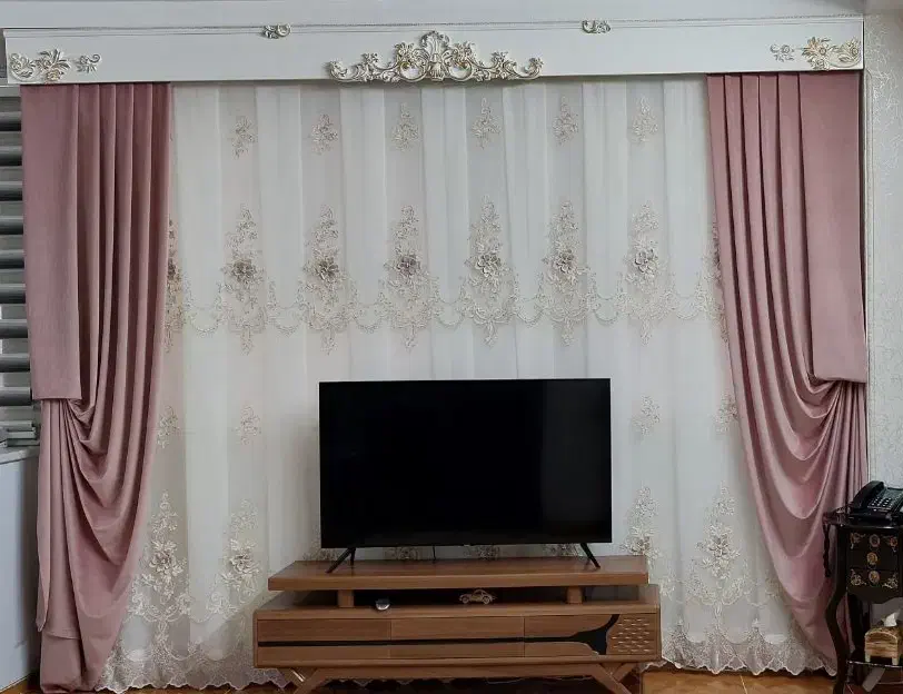 پرده|پرده، رانر، رومیزی|قم, کاسه گران|دیوار