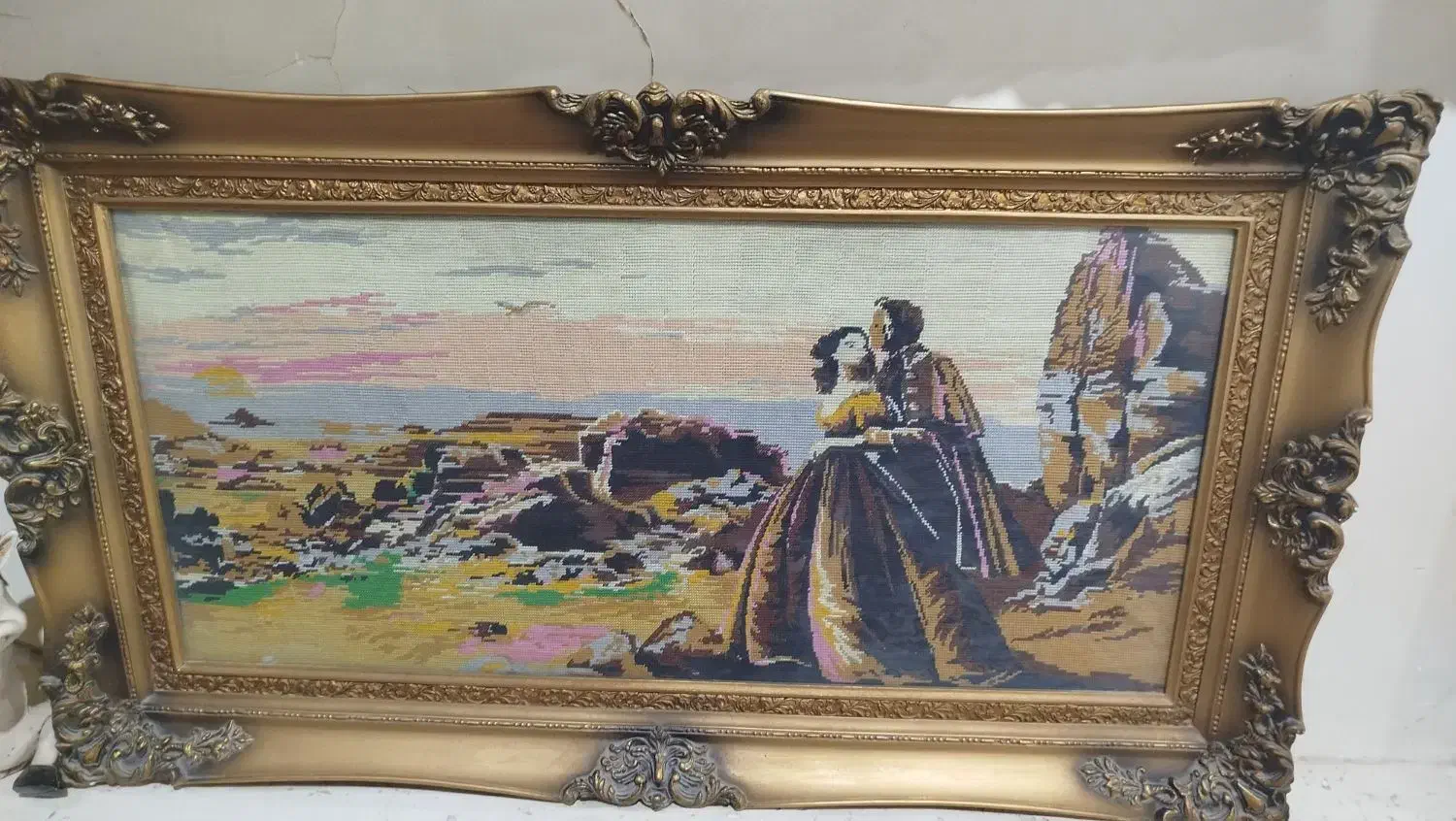 تابلو فرش دستباف قدیمی|تابلو فرش|پاکدشت, پاکدشت (مامازند)|دیوار