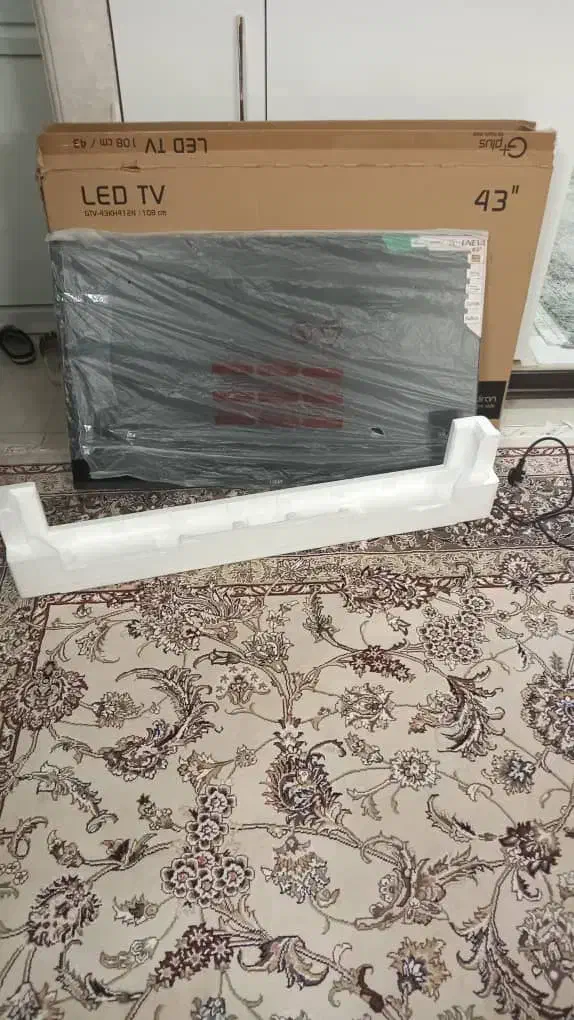 ال سی دی، نو بدون کارکرد یونیوا43 اینچ|تلویزیون و پروژکتور|قدس, شهر‌قدس|دیوار