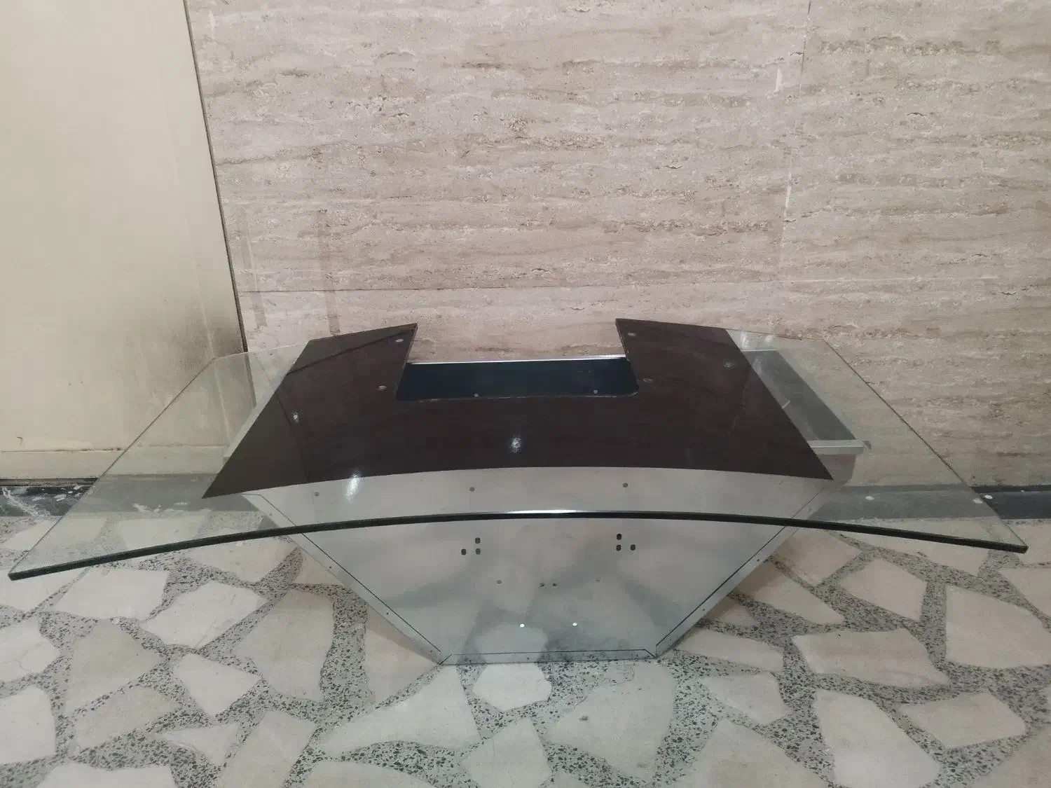 شیشه خم هود شومینه ای|هود|فردیس, کوی نور|دیوار