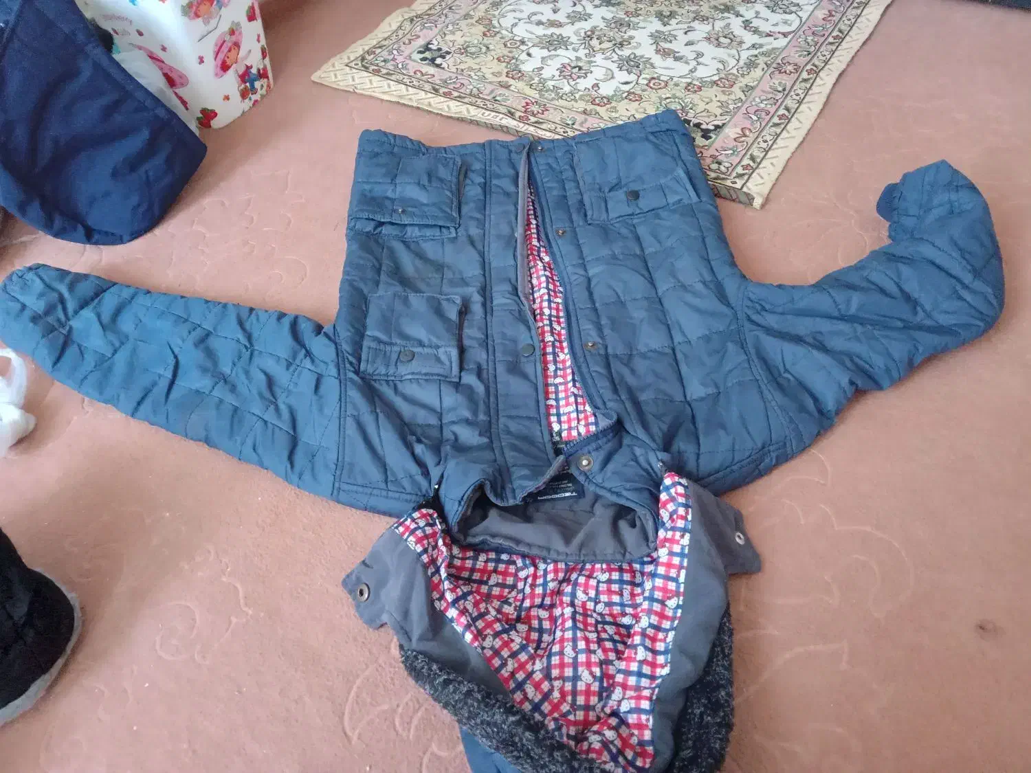 دو عدد کاپشن|کفش و لباس بچه|تاکستان, |دیوار