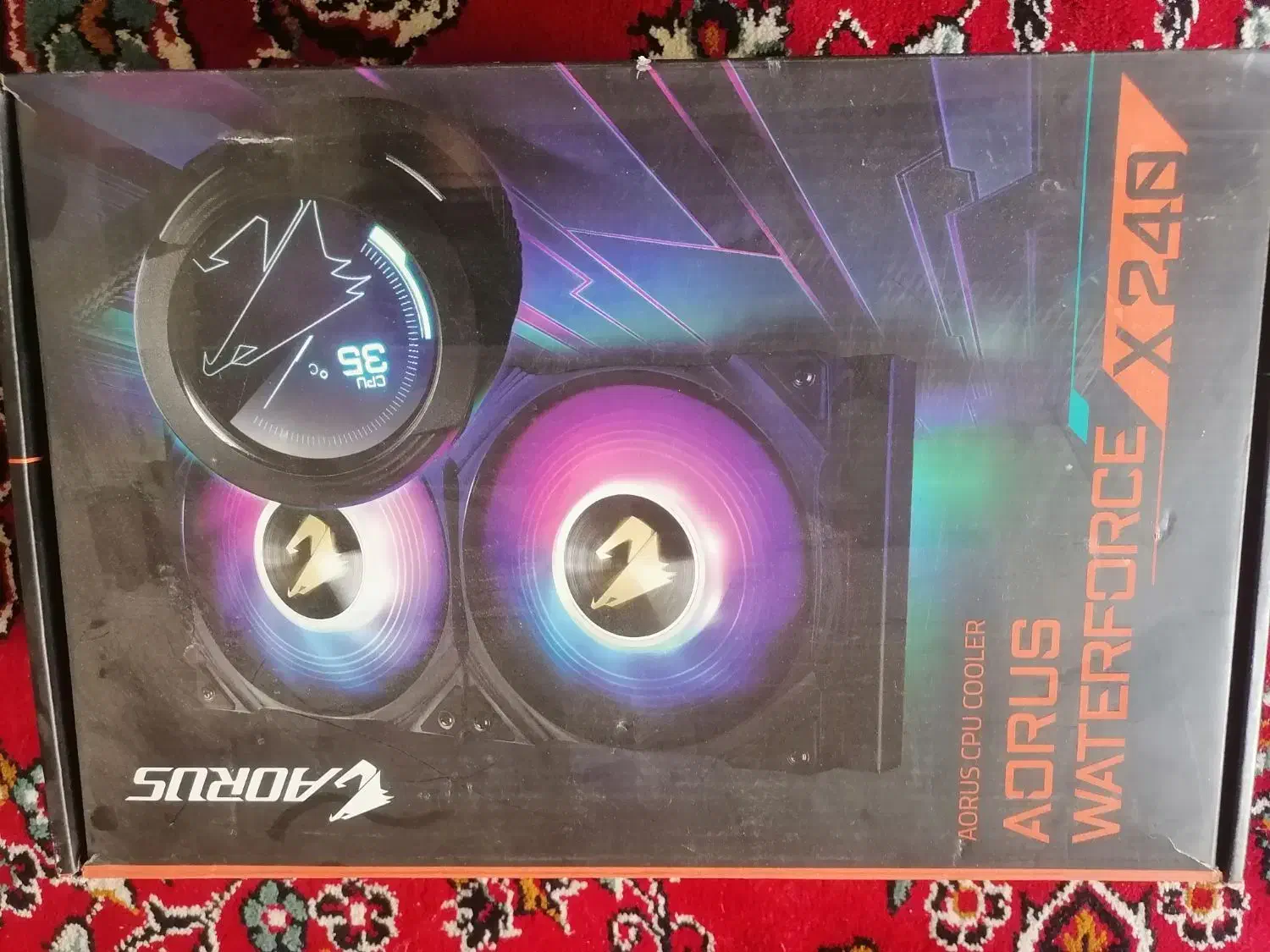 خنک کننده مایع Aorus x240 گیگابایت|قطعات و لوازم جانبی رایانه|کاشان, کارگر|دیوار