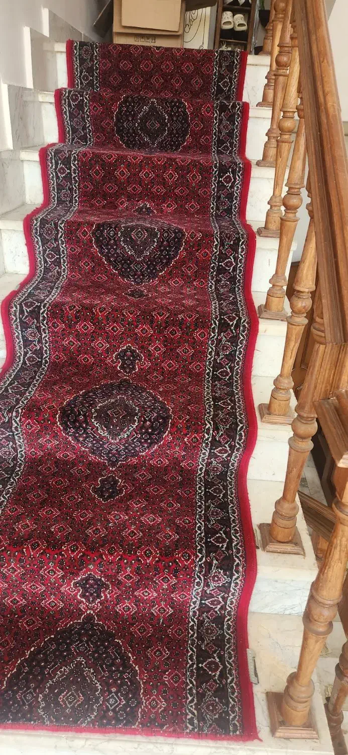فرش راه پله|فرش|اردبیل, |دیوار