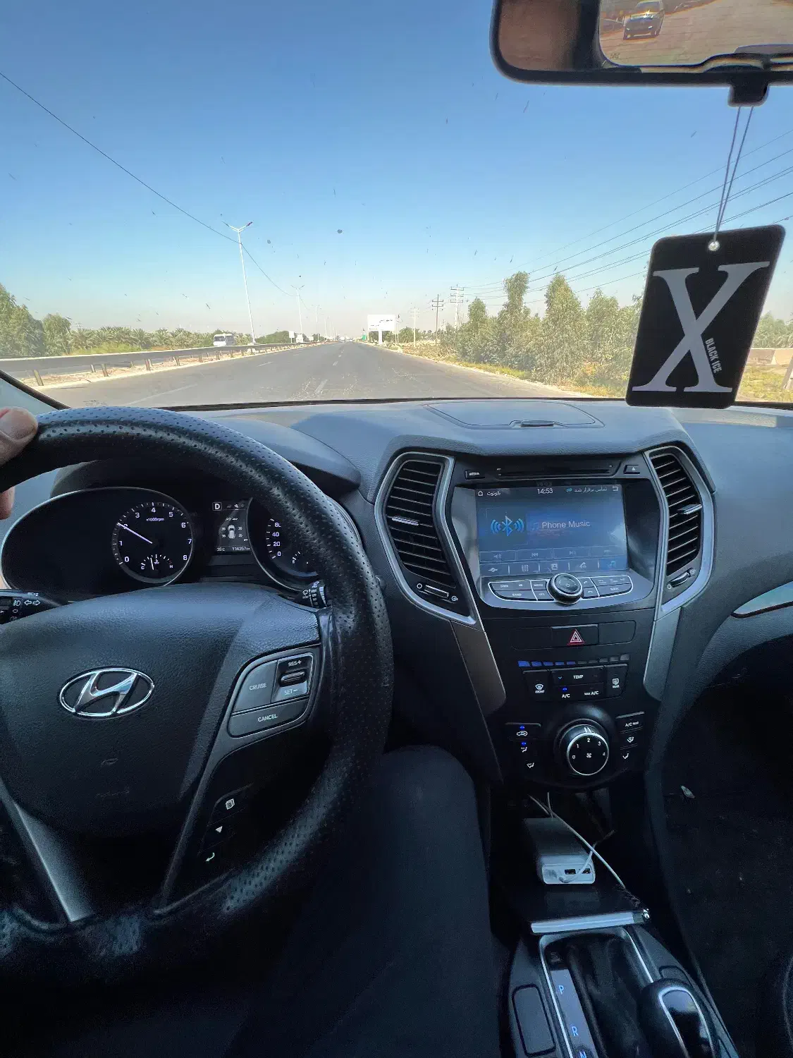 سانتافه نیمه فول دودف مدل ۲۰۱۷ بیرنگ|خودرو سواری و وانت|اهواز, سپیدار|دیوار