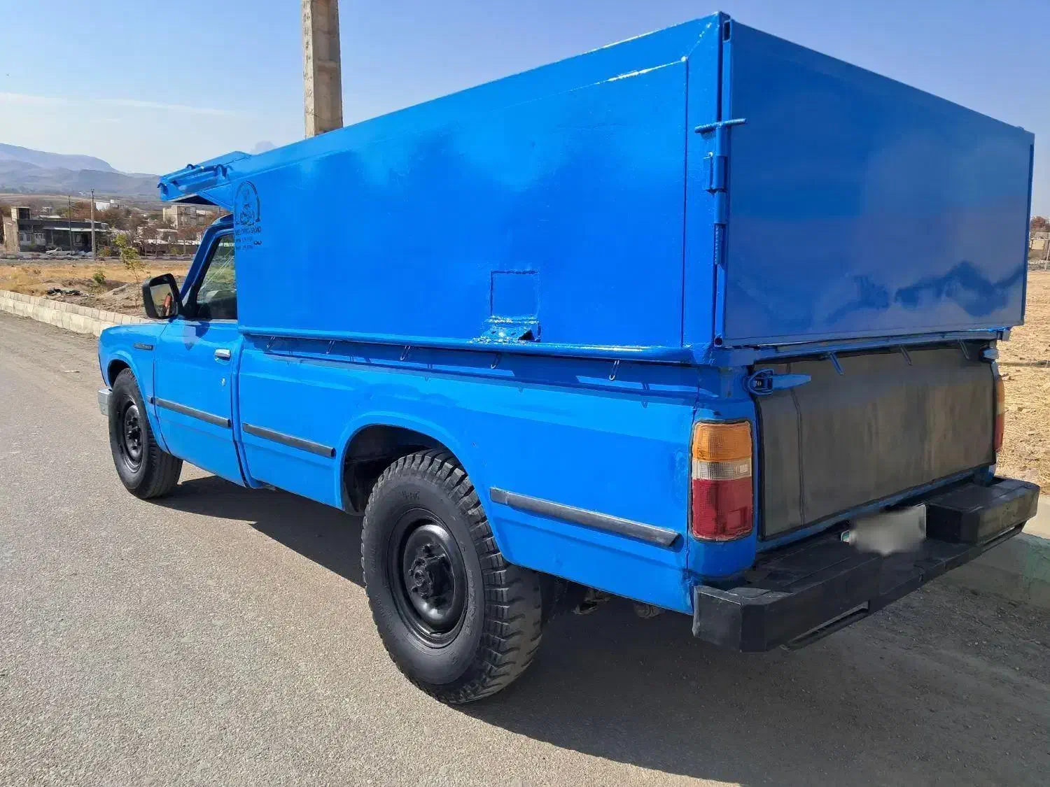 نیسان مدل86 دوگانه لاکاغذی|خودرو سواری و وانت|صحنه, |دیوار