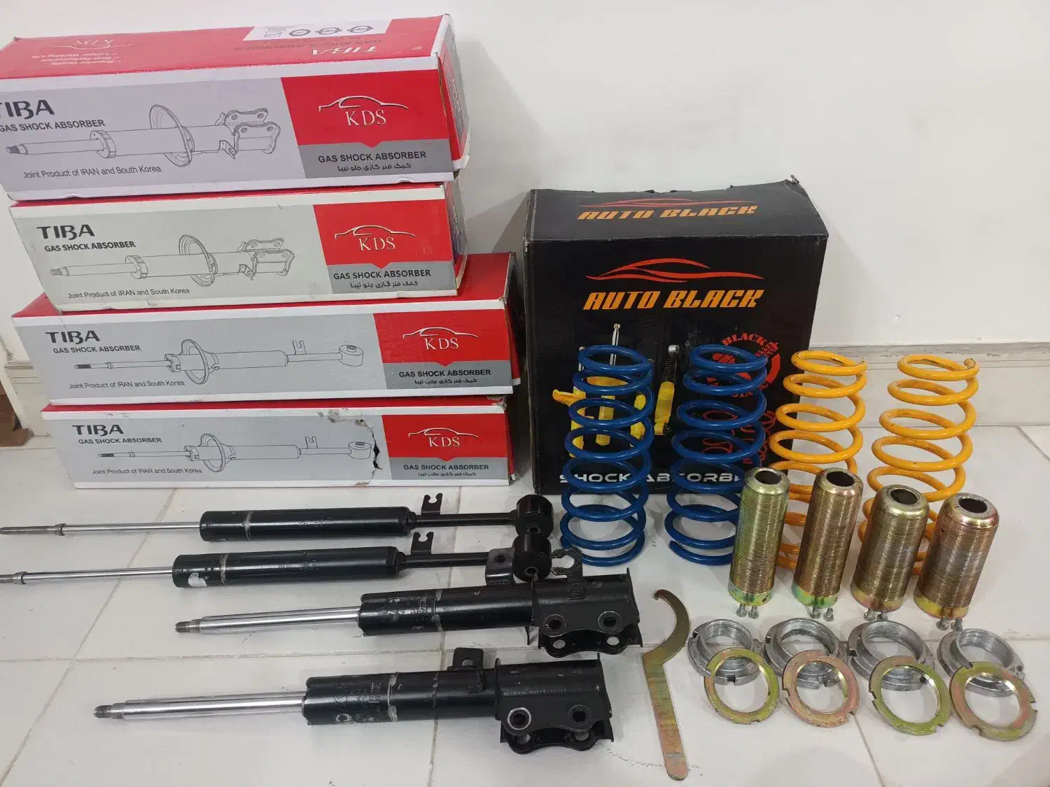 کمک فنر ریگلاژی پوسته کوتاه kds کوییک تیبا ساینا|قطعات یدکی و لوازم جانبی|قرچک, مهدیه|دیوار