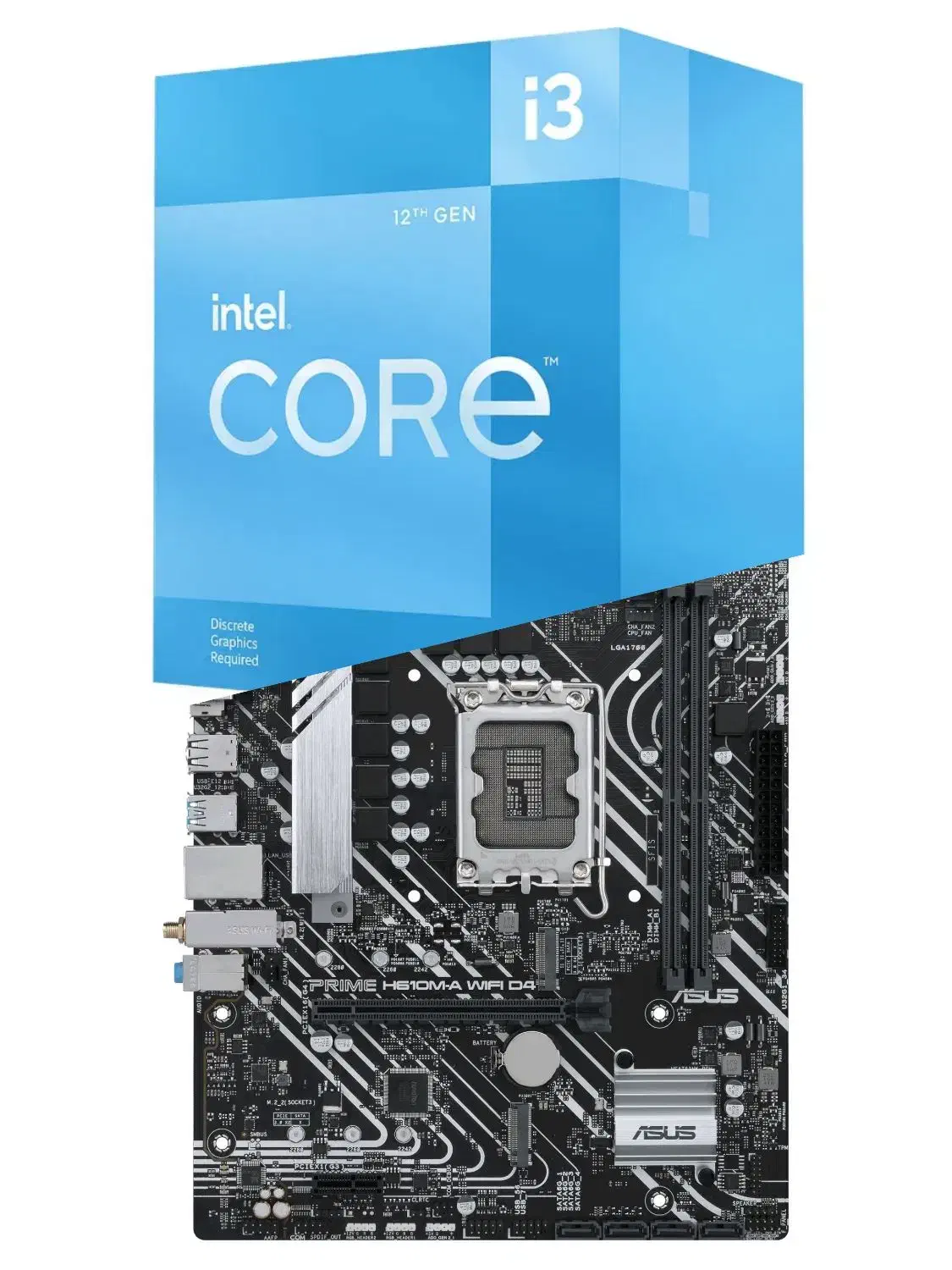 باندل مادربرد و پردازنده h610ma wifi d4، i3 12100f|قطعات و لوازم جانبی رایانه|تهران, شهران جنوبی|دیوار