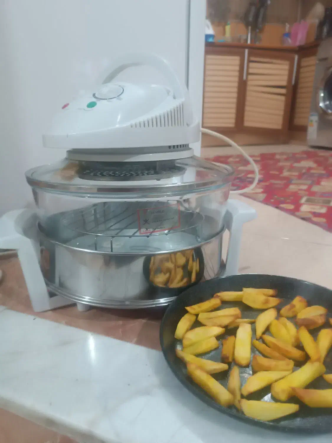 سرخ کن بدون روغن رژیمی نوری|اجاق گاز و لوازم برقی پختوپز|گرگان, |دیوار