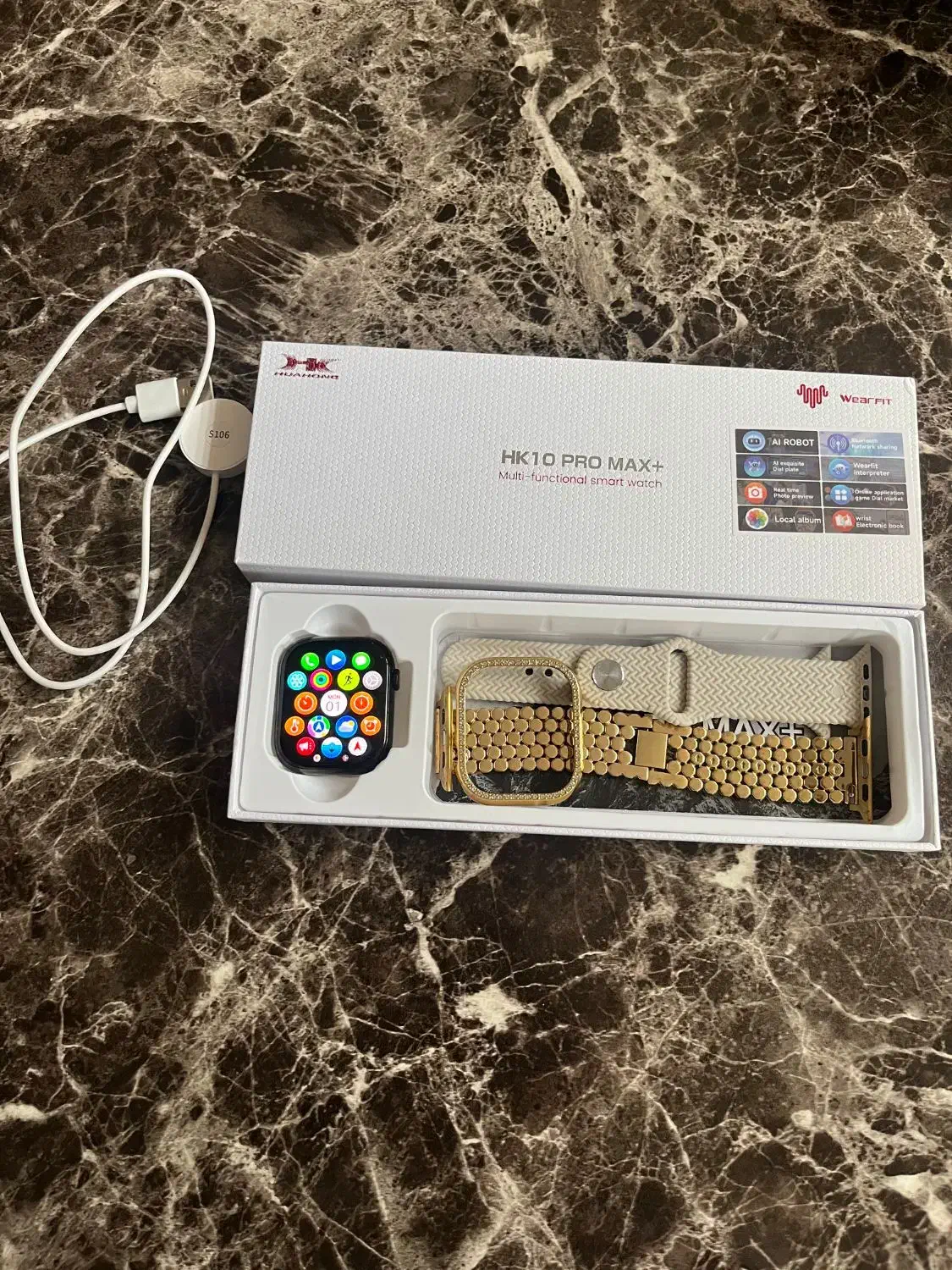 ساعت هوشمند +Hk10 promax|ساعت|تهران, صد دستگاه|دیوار