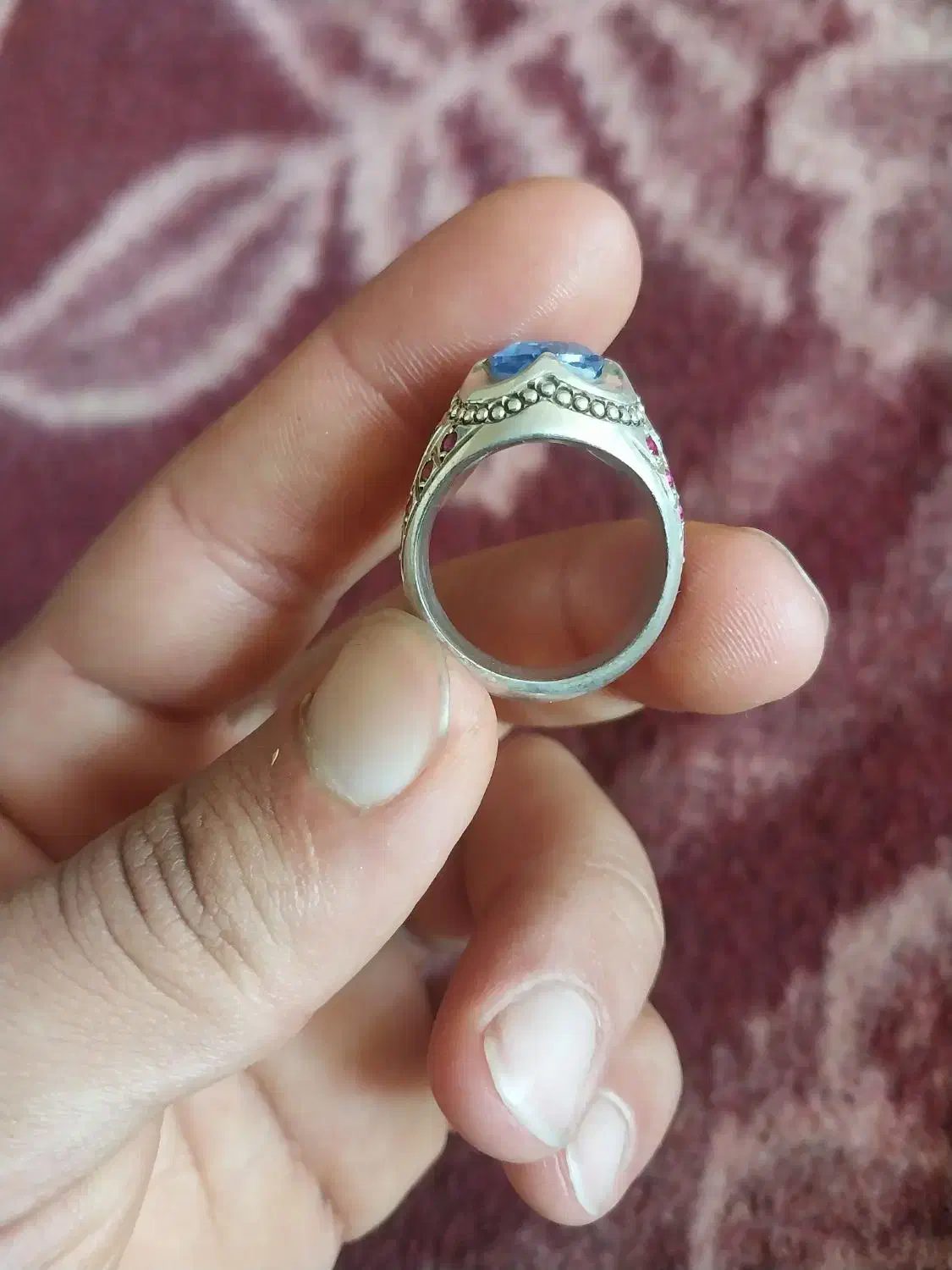 انگشتر توپاز|جواهرات|اصفهان, رهنان|دیوار