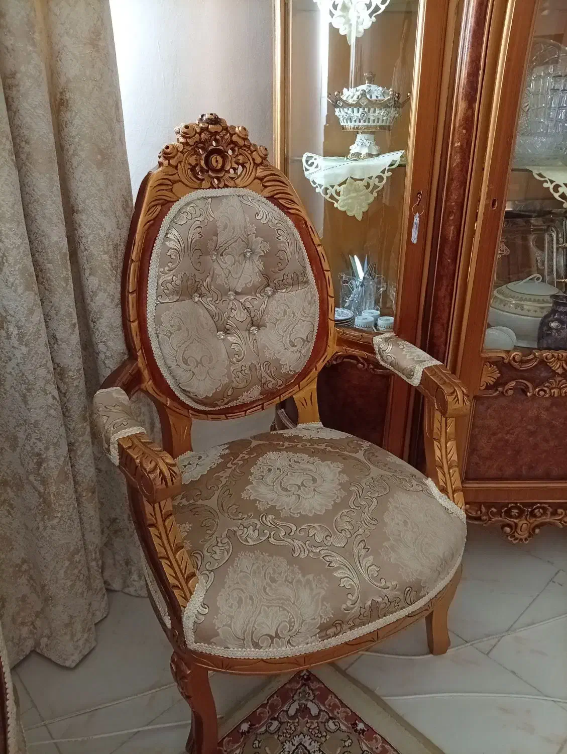 سرویس مبل ۹نفره|مبلمان خانگی و میز عسلی|پردیس, فاز ۸|دیوار