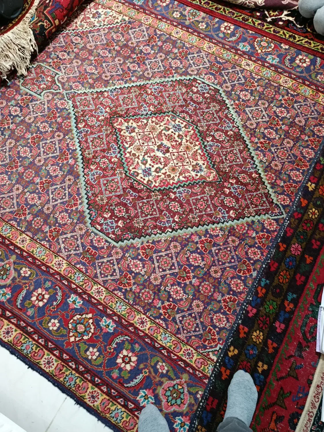 فرش دستباف 12متری|فرش|مراغه, |دیوار