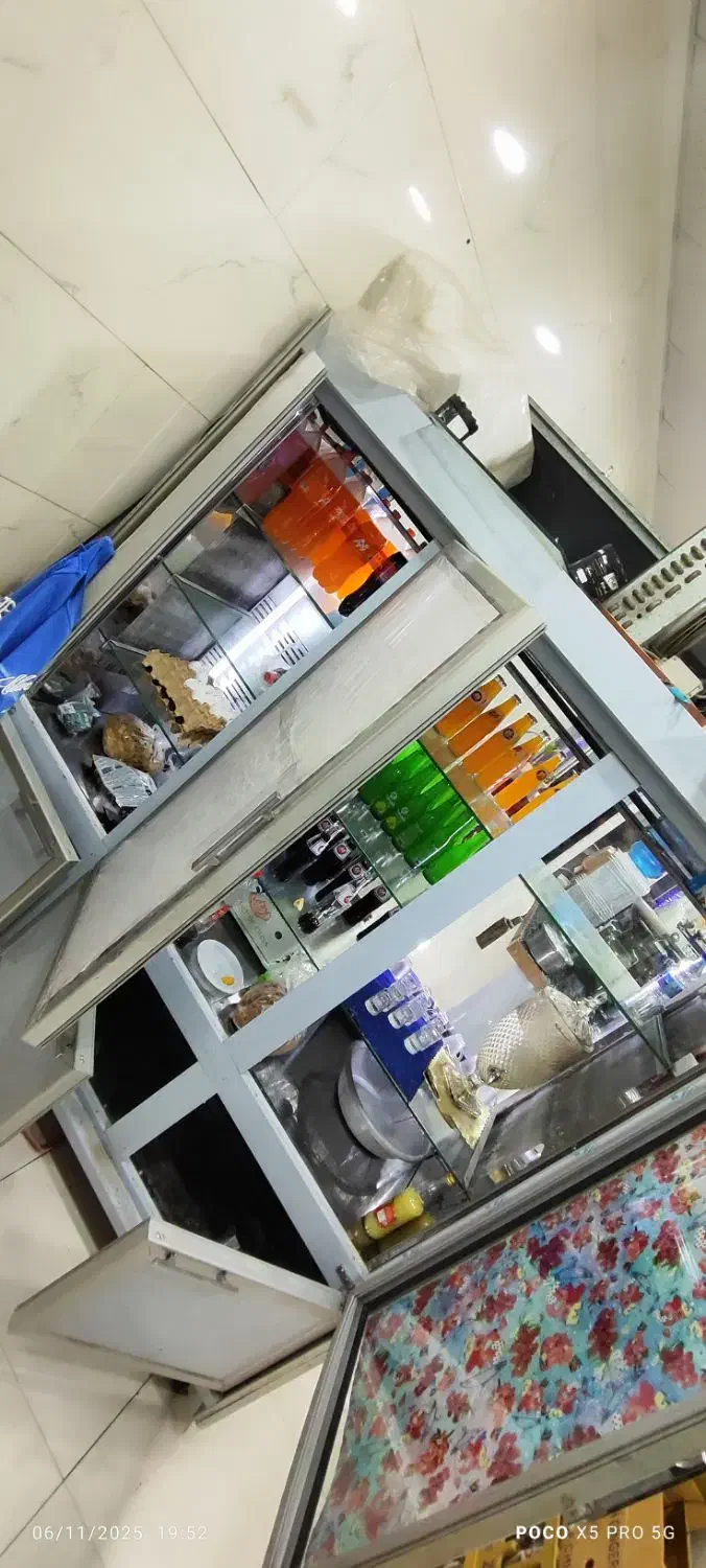 یخچال رستوران|یخچال و فریزر|بافت, |دیوار