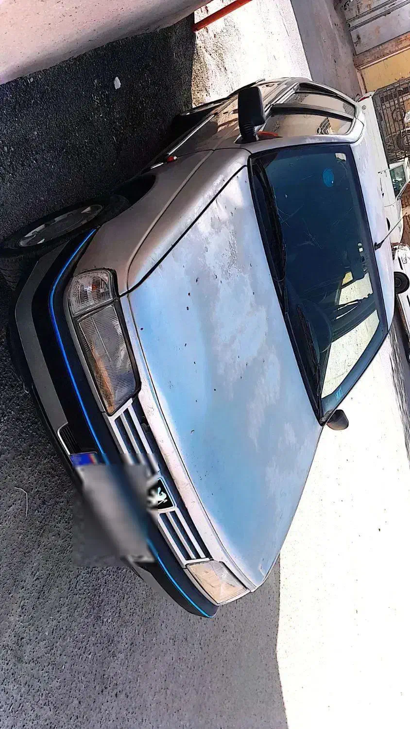 پژو ۸۸ دوگانه کارخانه بدون رنگ|خودرو سواری و وانت|بردسیر, |دیوار