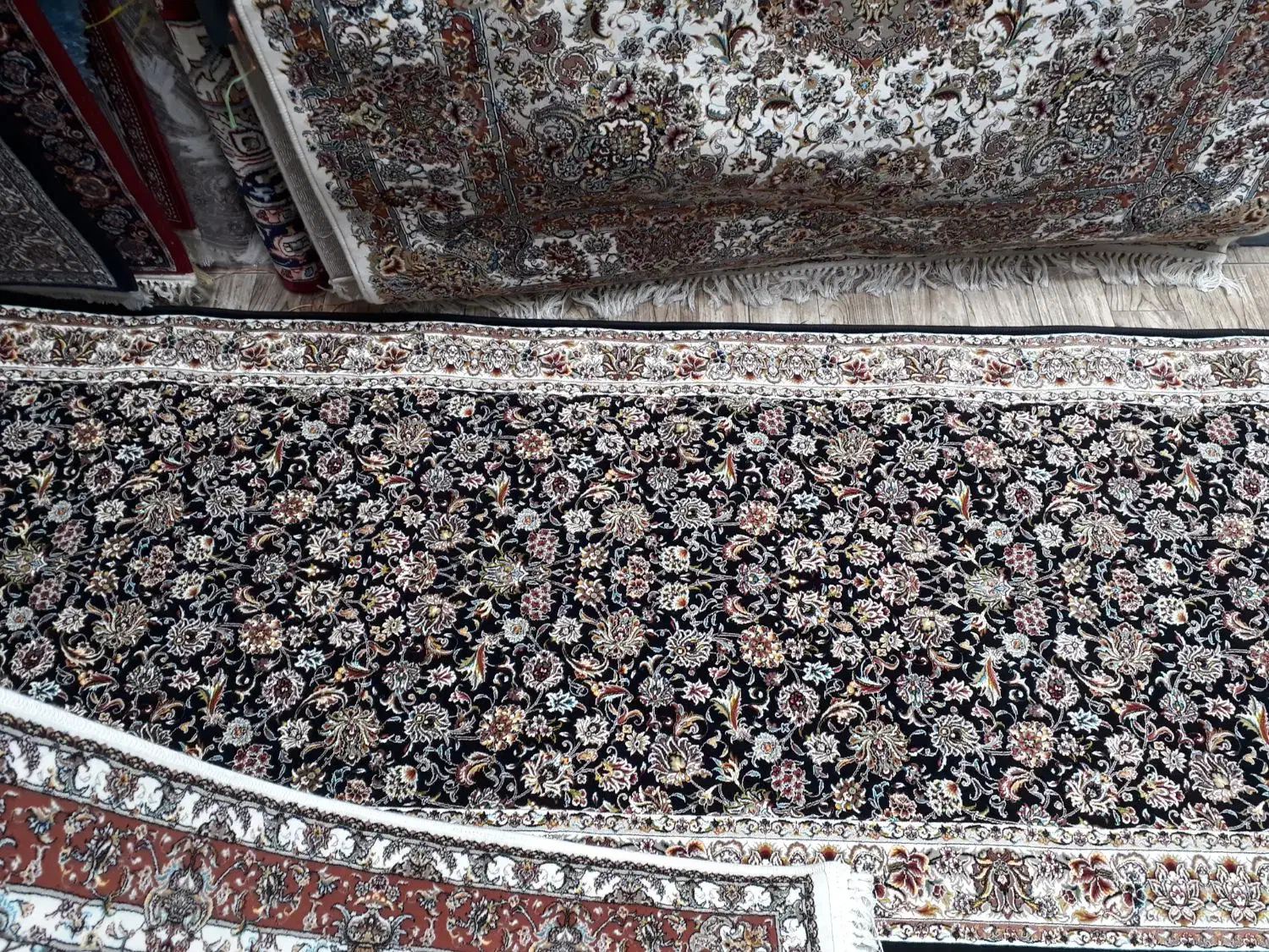 فرش آشپزخانه فرش افشان کناره ۱×۳ سایز ۱۰۰۰شانه|فرش|تبریز, |دیوار