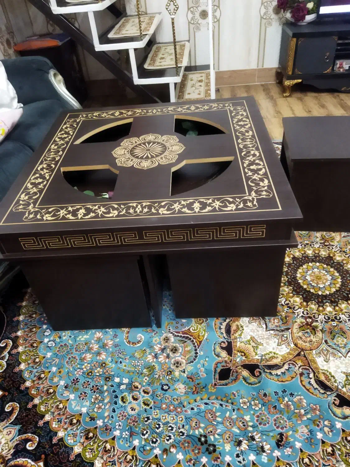 جلو مبلی ام دی اف باکس دار در حد نو|مبلمان خانگی و میز عسلی|میاندوآب, |دیوار