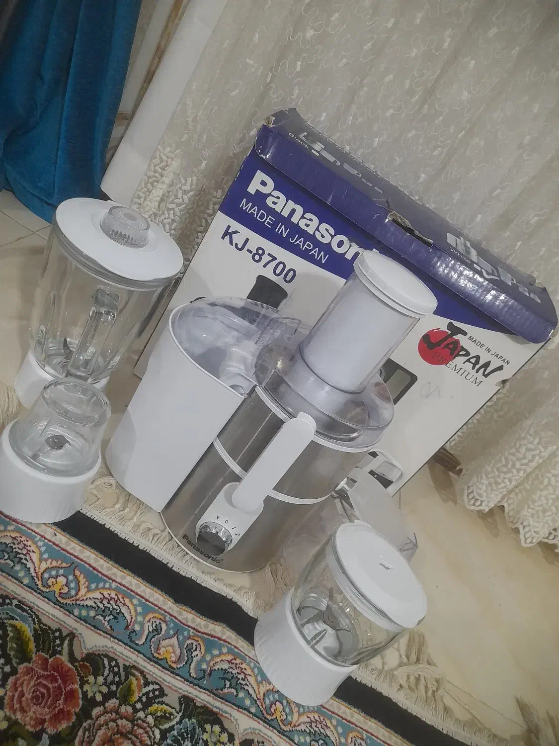 ابمیوه گیر ۴ کاره پاناسونیک|آبمیوهگیر و آبمرکباتگیر|اسفراین, |دیوار