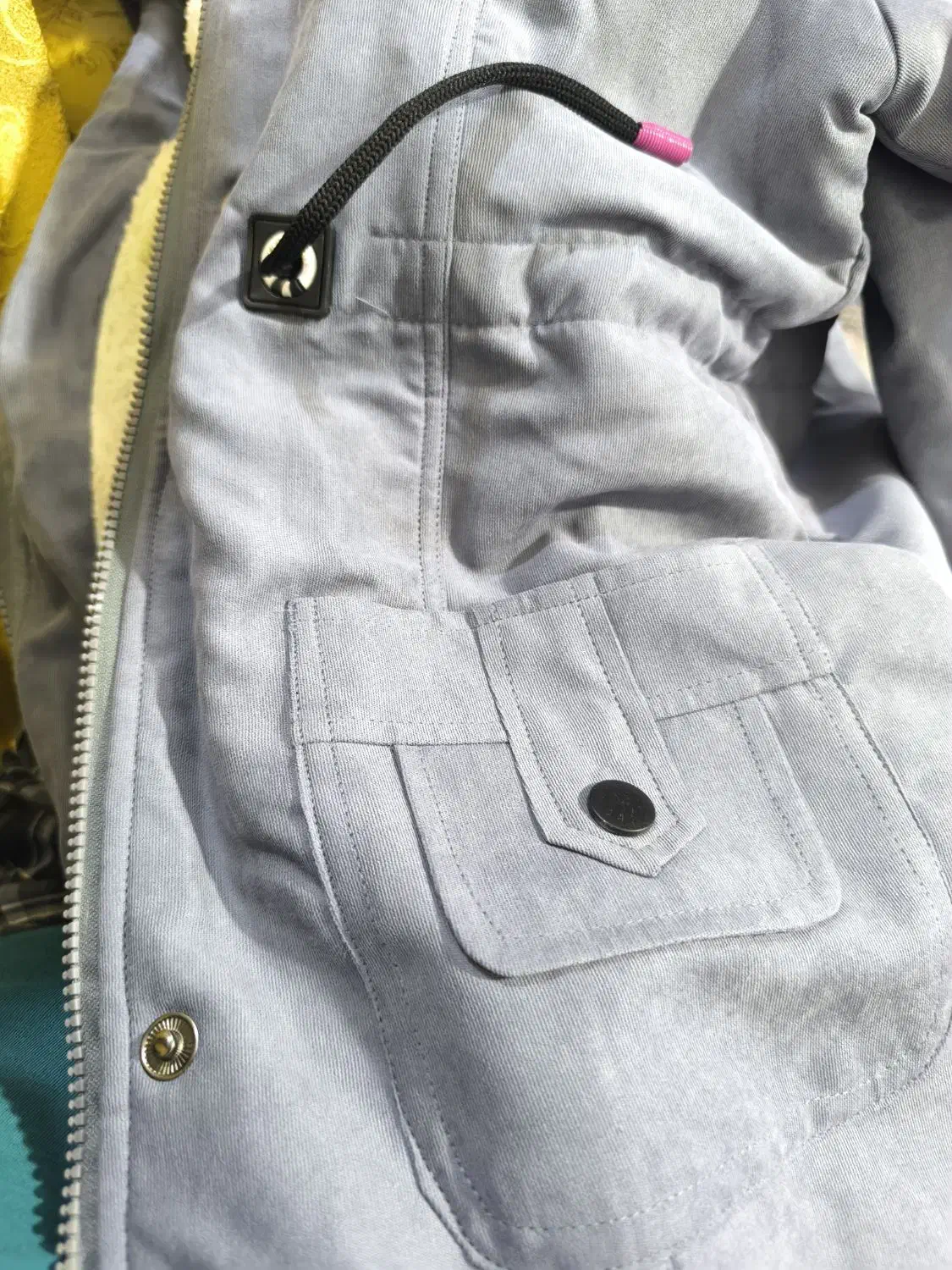 کاپشن خزدار گرم دخترانه سایز ۲ جنس عالی رامهرمز|لباس|رامهرمز, |دیوار