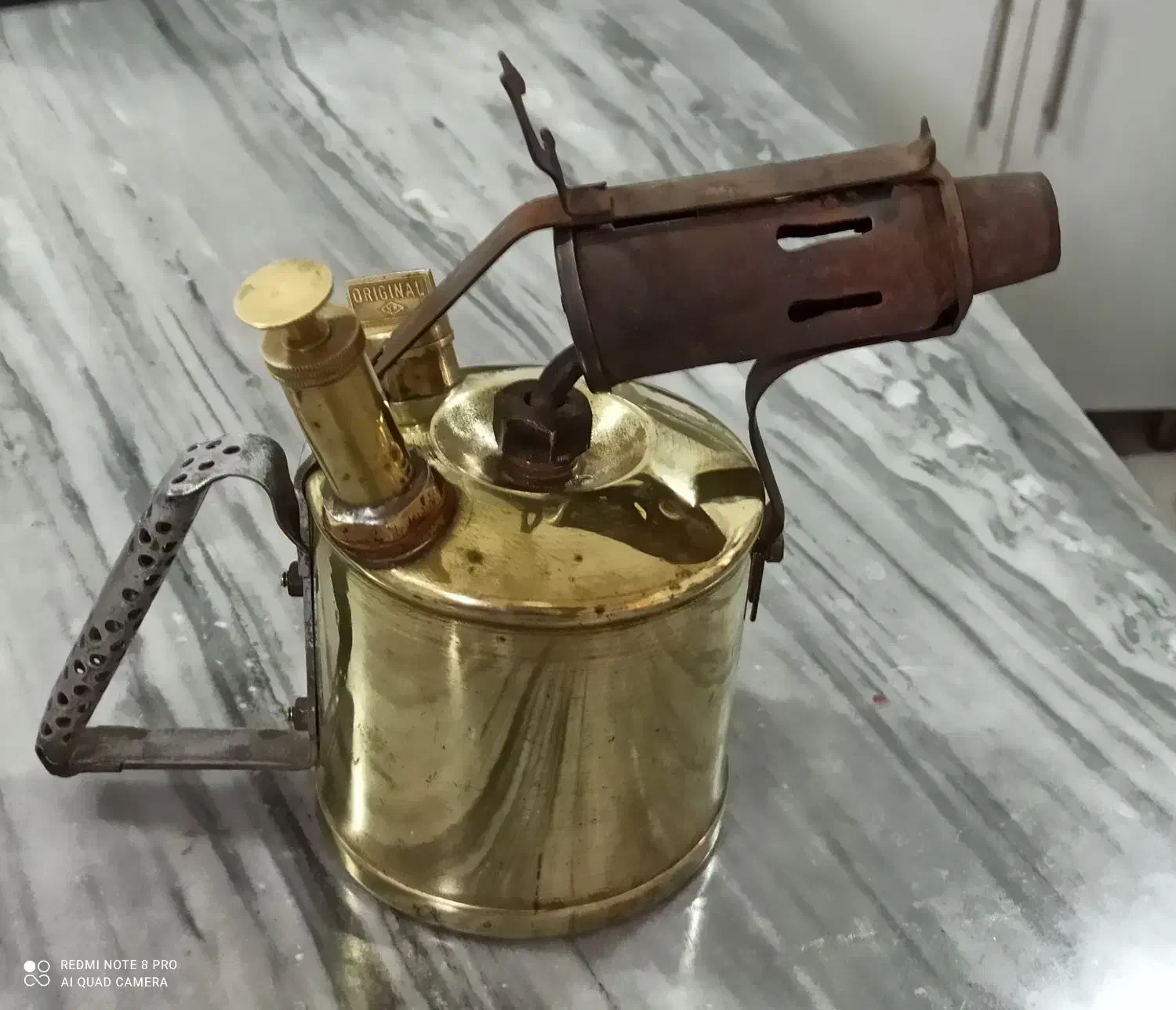 چراغ لحیم کاری عتیقه|کلکسیون اشیاء عتیقه|کرمانشاه, |دیوار