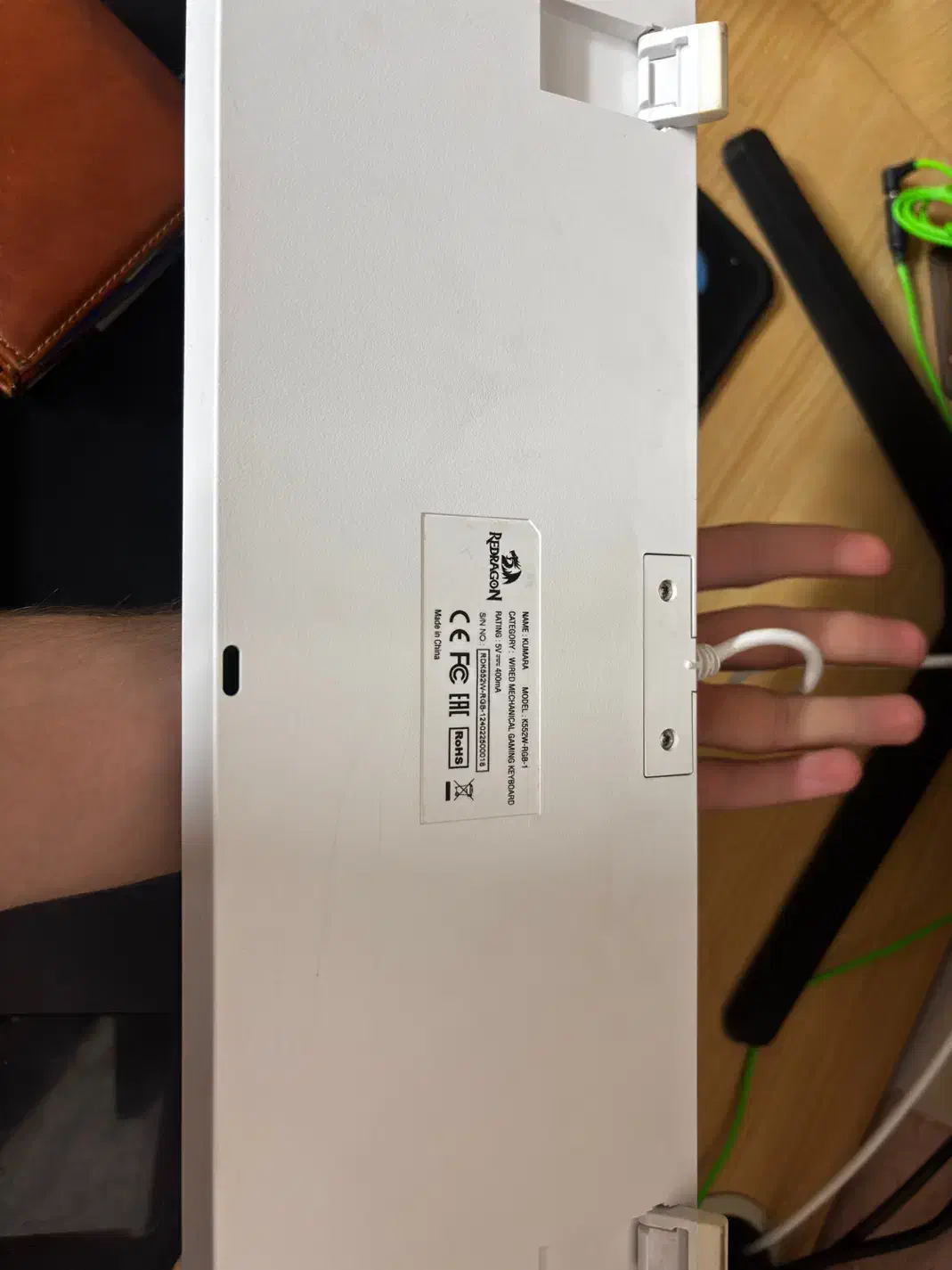 کیبورد گیمینگ رد راگون مدل k552 سفید|قطعات و لوازم جانبی رایانه|تهران, ارم|دیوار