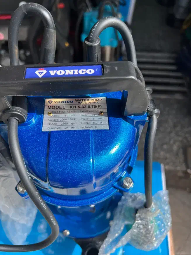 پمپ کفکش آب ۳۴ متری ۱ اینچ فلوتر وونیکو کف کش|مصالح و تجهیزات ساختمان|مشهد, کوشش|دیوار