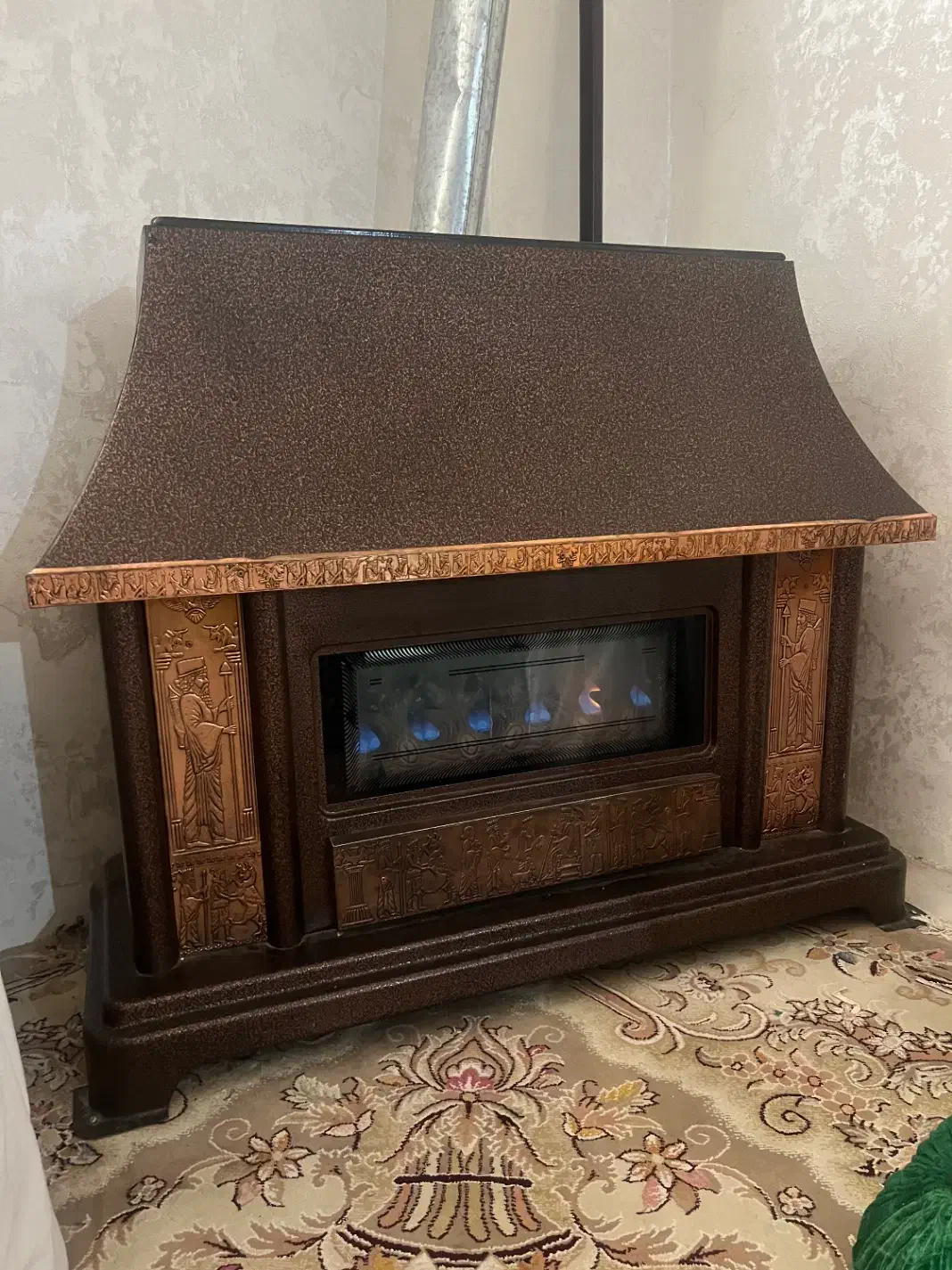 بخاری|بخاری، هیتر، شومینه|شهرکرد, |دیوار