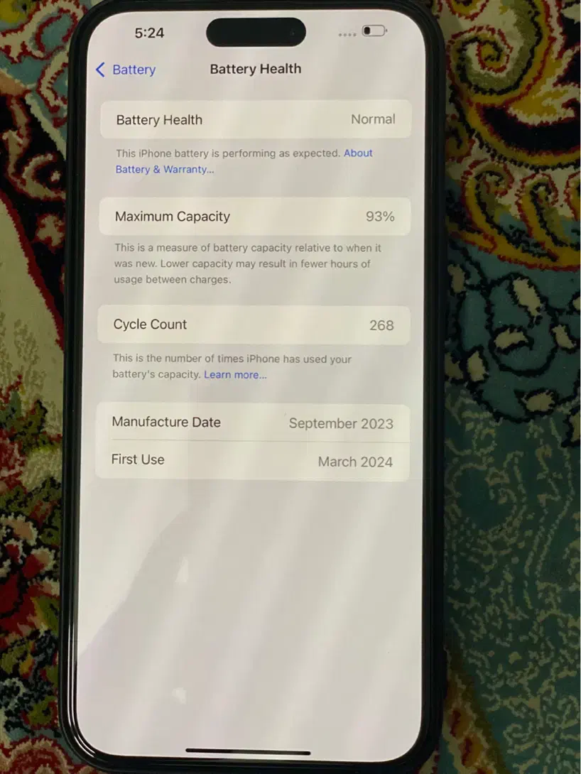 Iphone 15 pro max|موبایل|شیراز, زند|دیوار