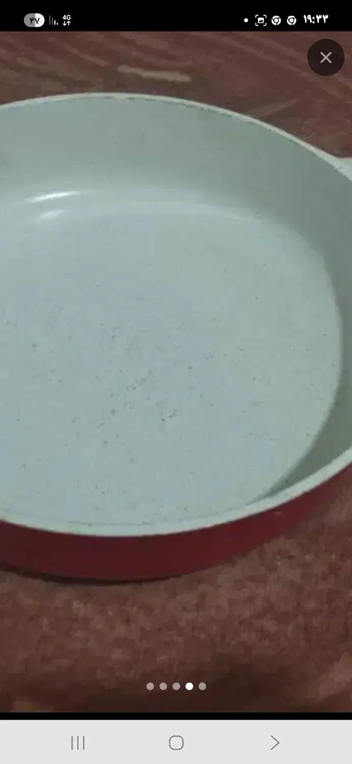 ماهی تابه چدنی سرامیک|ظروف پخت‌وپز|شیراز, نصر|دیوار