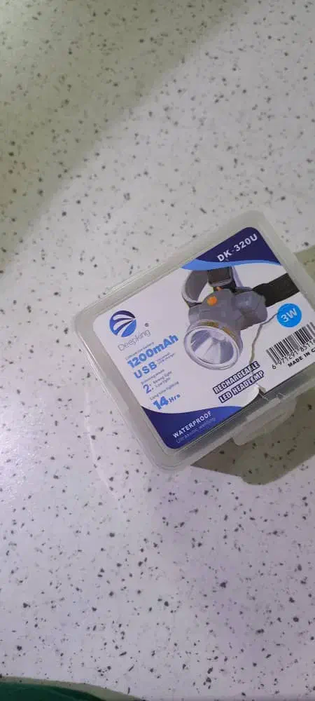 چراغ پیشانی ضد آب|لامپ و چراغ|اهواز, ۲۰۰۰واحدی|دیوار