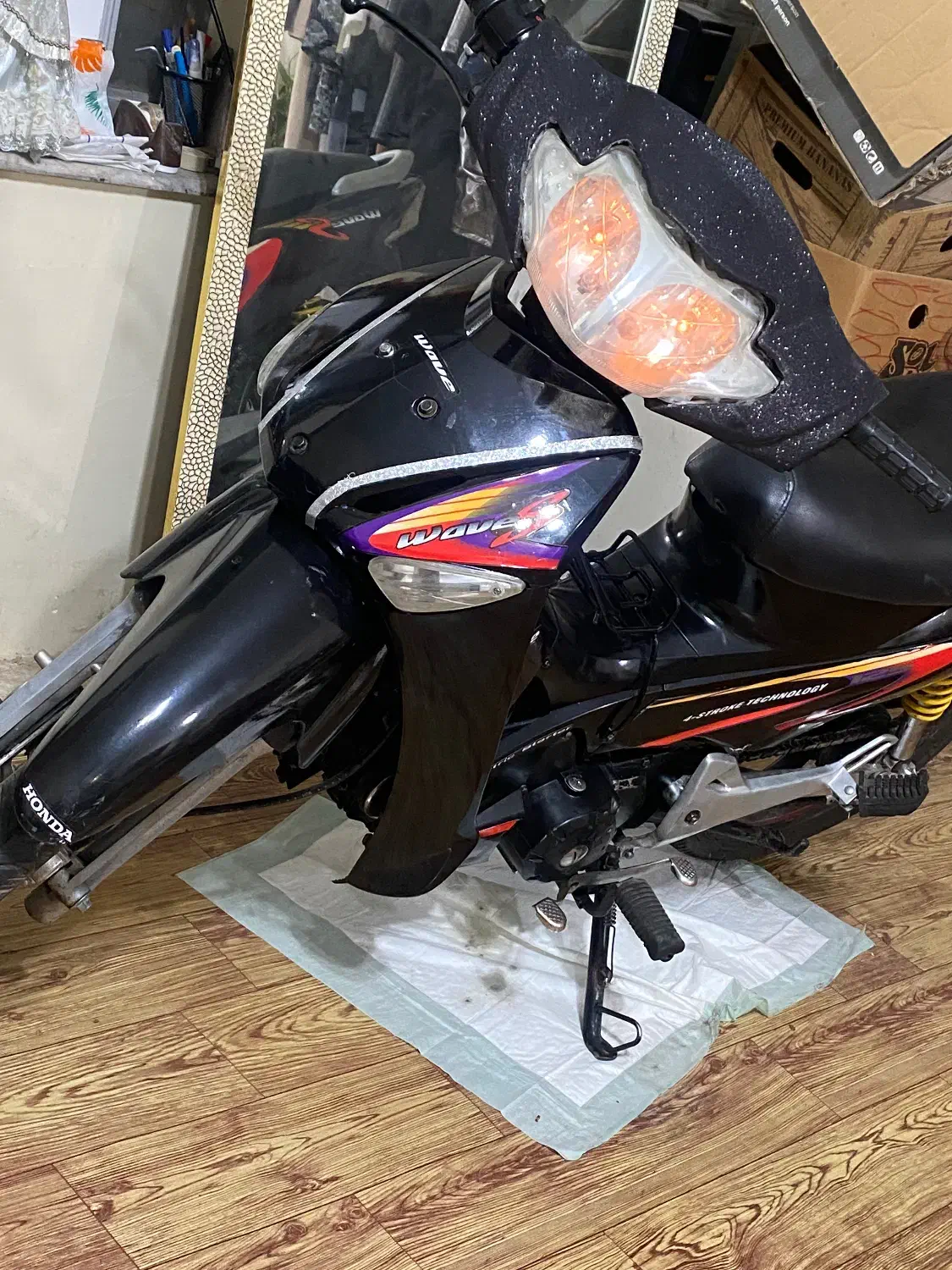 موتور سیکلت ویو vave تمیز 135 cc اوتومات بدون کلاج|موتورسیکلت|تبریز, |دیوار