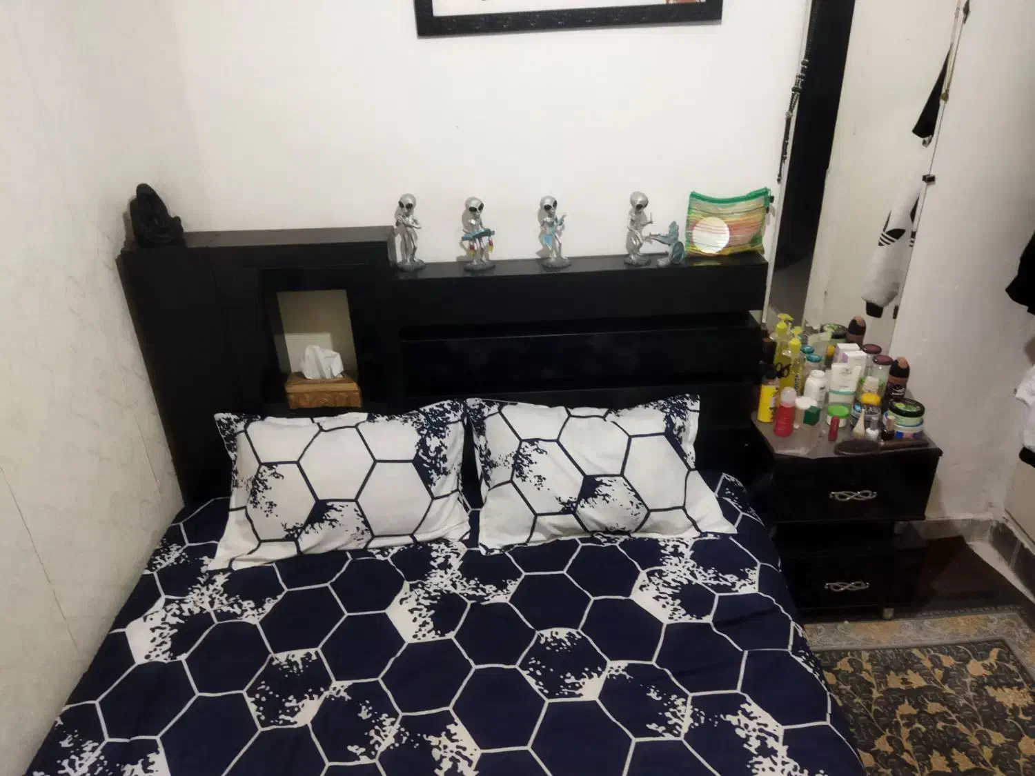 تخت خواب ۲ نفره|تخت و سرویس خواب|اراک, |دیوار