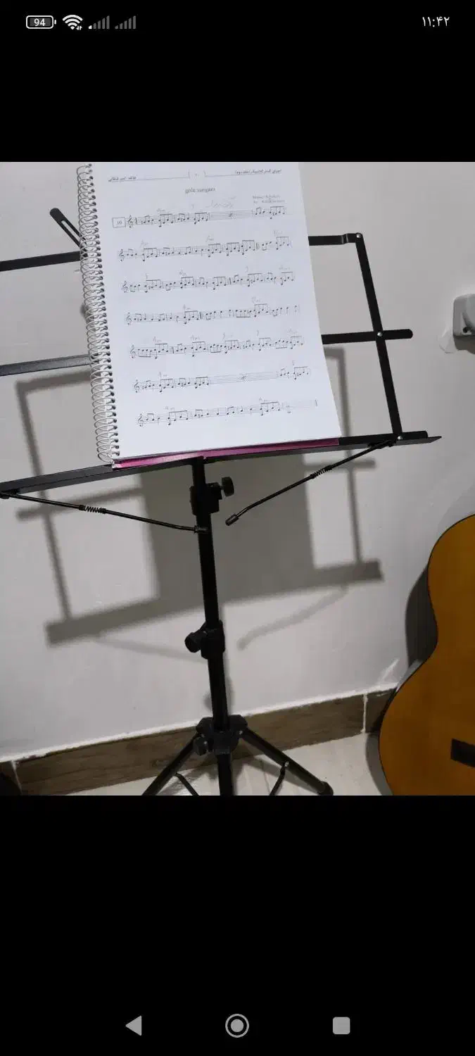 پایه نوت|سازهای سنتی|بروجرد, |دیوار