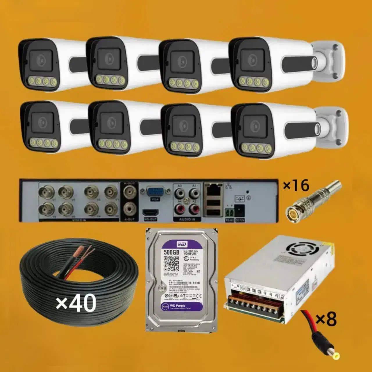 دوربین مداربسته 5مگا پیکسل/نصاب هم داریم/پک کامل|دوربین مداربسته|کرج, فاز ۳ مهرشهر|دیوار