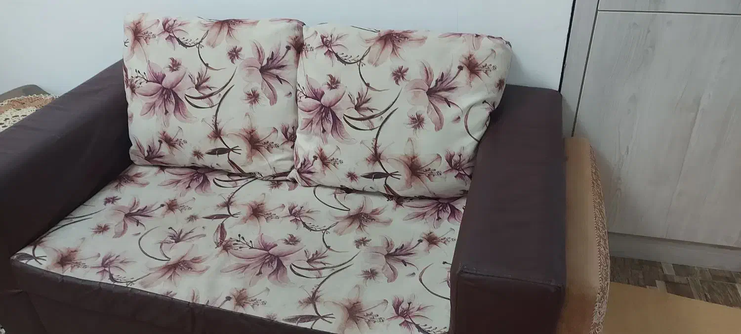 مبل هشت نفره ومیز ال|مبلمان خانگی و میز عسلی|لاهیجان, فیاض|دیوار