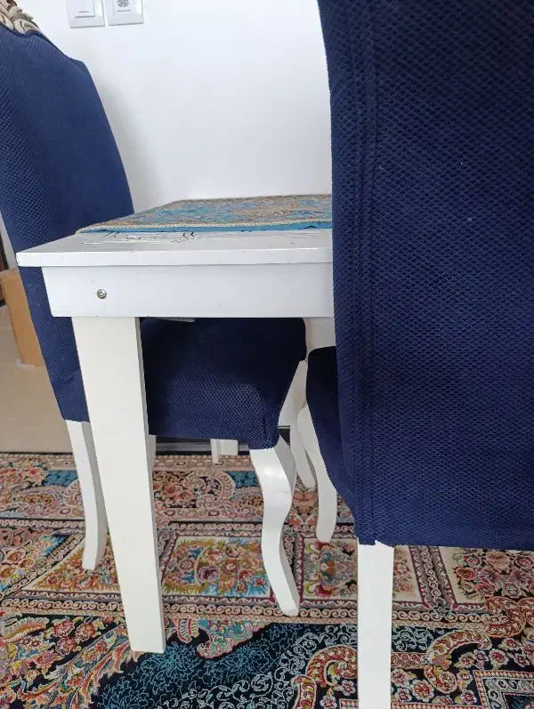 میز ناهار خوری ۴نفره|میز و صندلی غذاخوری|زنجان, |دیوار